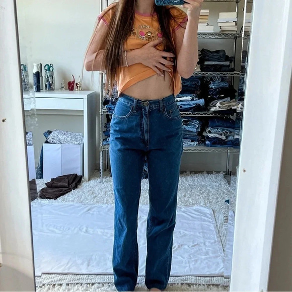 Vintage 90’s Hang Ten High Waisted Jeans - Picture 7 of 11